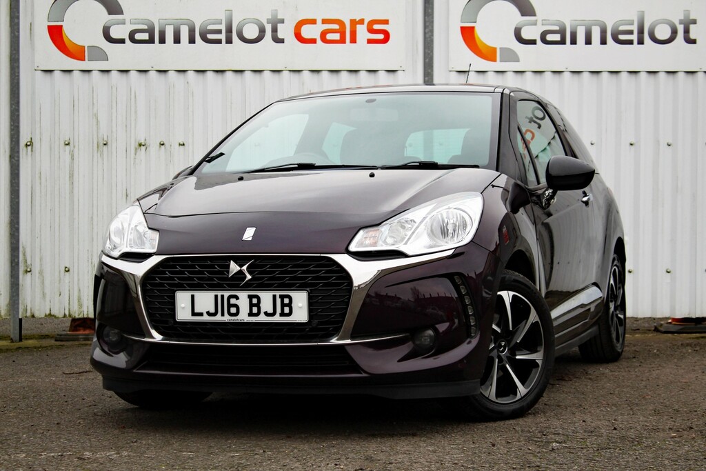 DS DS 3 Hatchback 1.6 Bluehdi Elegance 2016 Purple