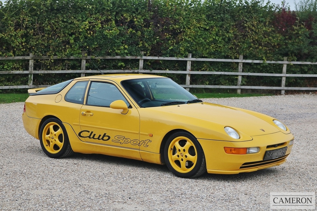 Porsche 968 Club Sport Yellow #2