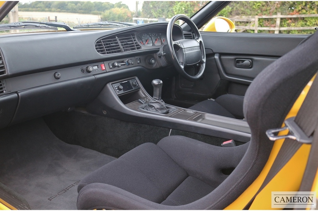 Porsche 968 Club Sport Yellow #5