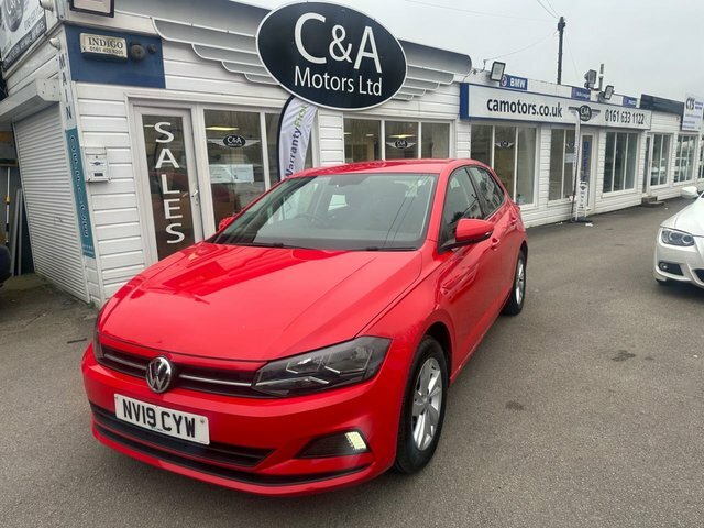 Volkswagen Polo 1.0 Tsi Se Tech Edition Hatchback Manua NV19CYW Red #3