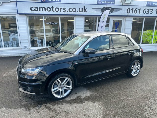 Audi A1 1.4 Tfsi S Line Sportback Euro 5 M111RLU Black #4