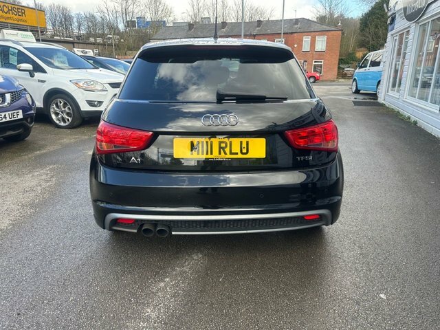 Audi A1 1.4 Tfsi S Line Sportback Euro 5 M111RLU Black #6