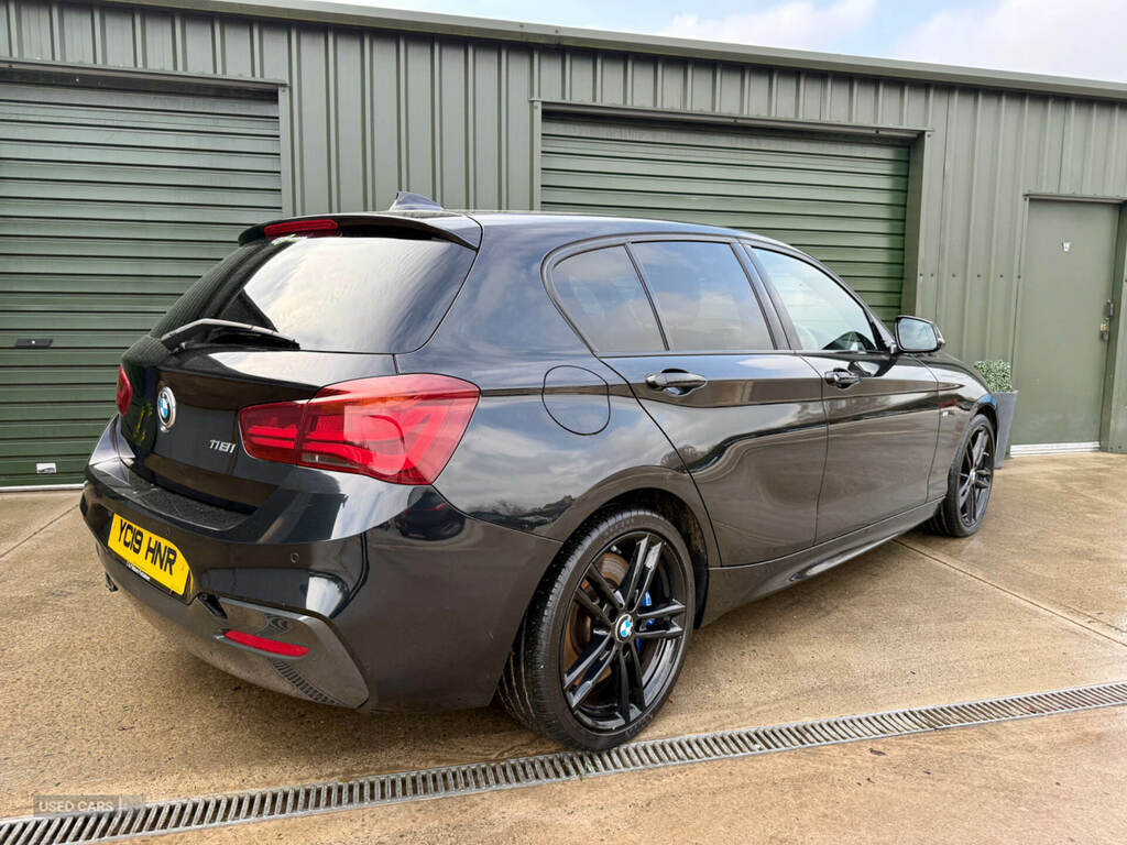 BMW 1 Series 118I 1.5 M Sport Shadow Edition YC19HNR Black #4