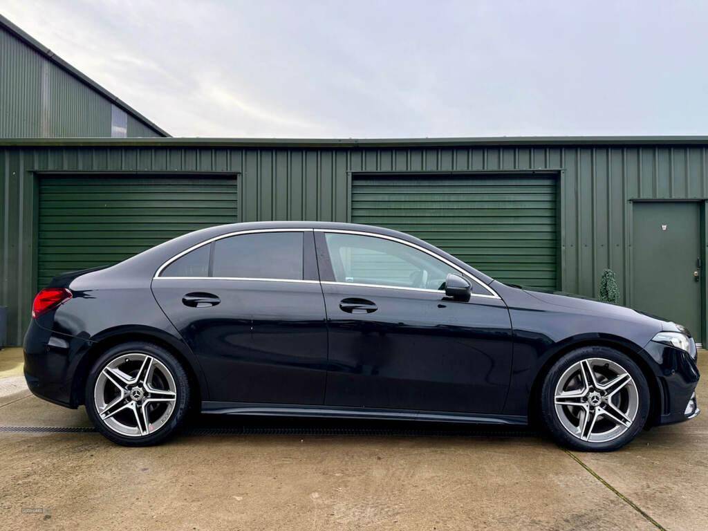 Mercedes-Benz A Class A180d Amg Line Executive OE69JHA Black #6