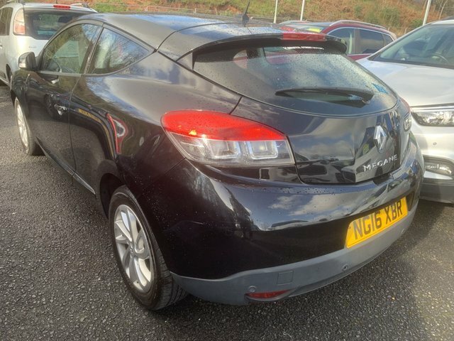Renault Megane 1.5 Dci Energy Dynamique Tomtom Coupe M NG16XBR Black #3