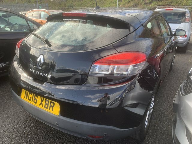 Renault Megane 1.5 Dci Energy Dynamique Tomtom Coupe M NG16XBR Black #4