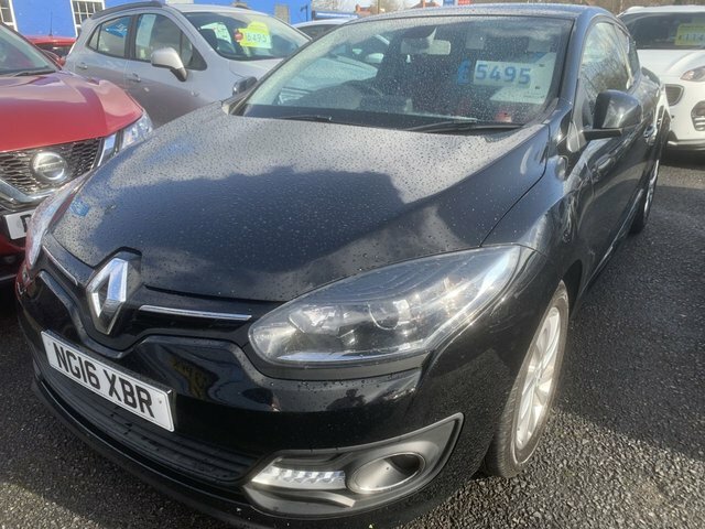 Renault Megane 1.5 Dci Energy Dynamique Tomtom Coupe M NG16XBR Black #2