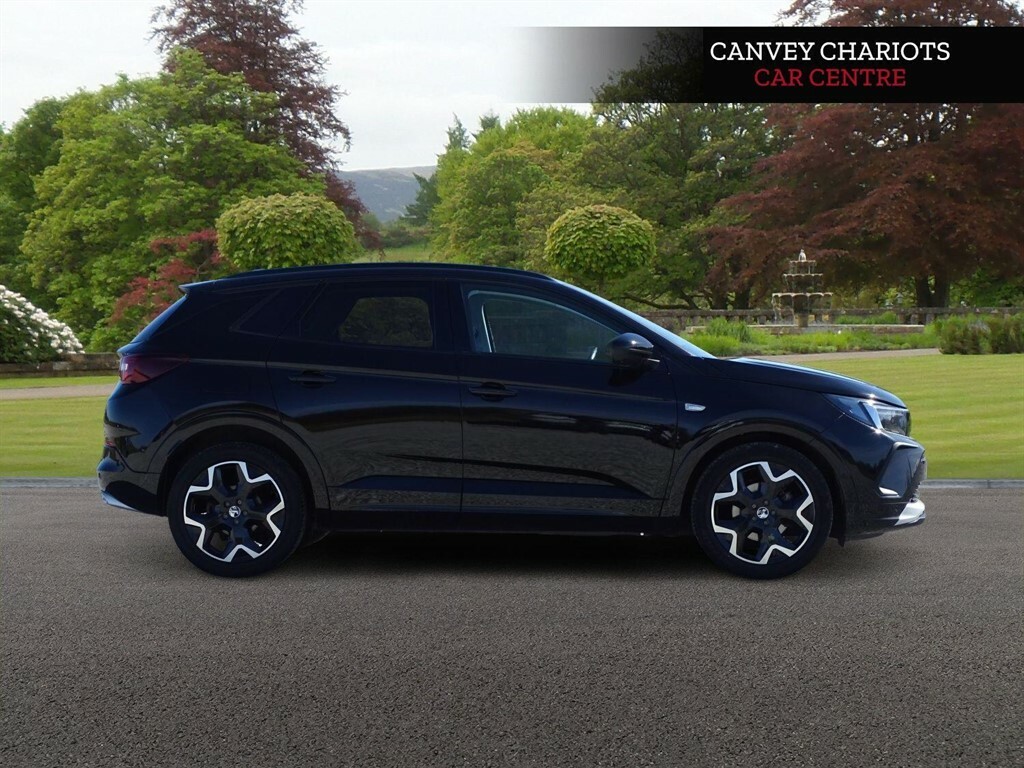 Vauxhall Grandland 1.2 Turbo Ultimate Euro 6 Ss LB72WSY Black #4
