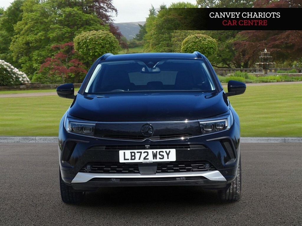 Vauxhall Grandland 1.2 Turbo Ultimate Euro 6 Ss LB72WSY Black #2