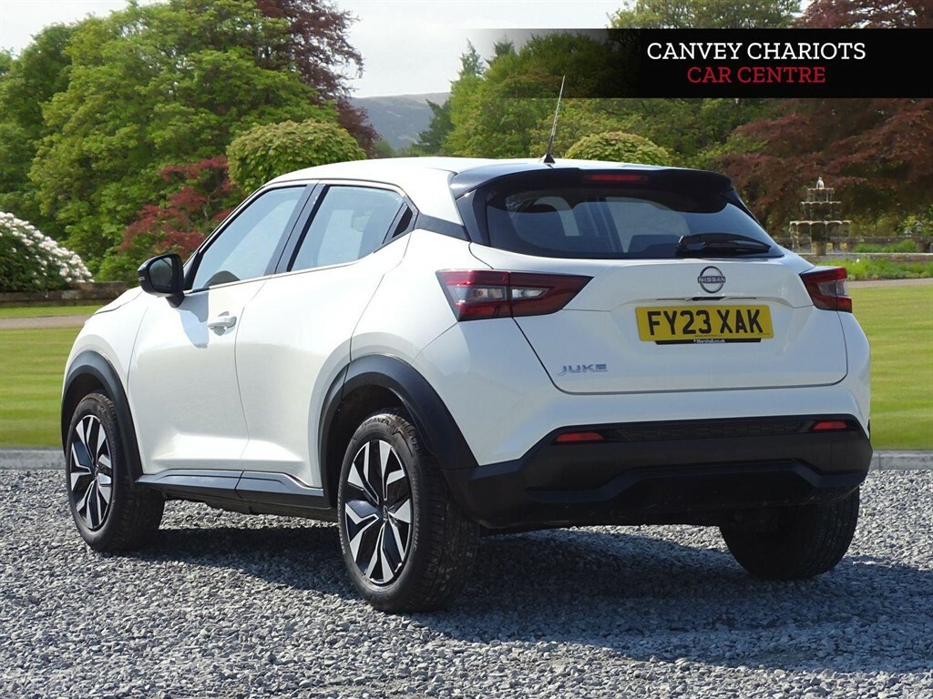 Nissan Juke 1.0 Dig-t Acenta Euro 6 Ss FY23XAK White #4