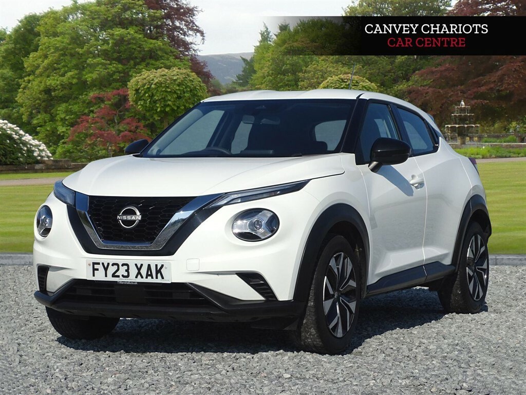 Nissan Juke 1.0 Dig-t Acenta Euro 6 Ss FY23XAK White #3