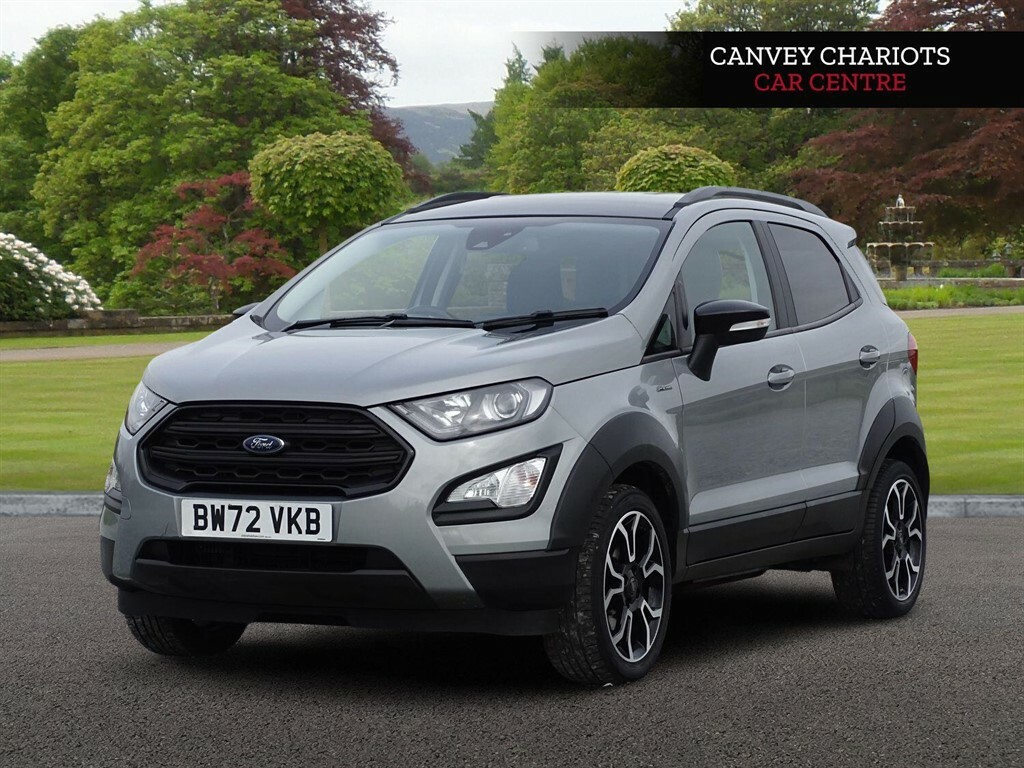 Ford Ecosport 1.0T Ecoboost Active Euro 6 Ss Silver
