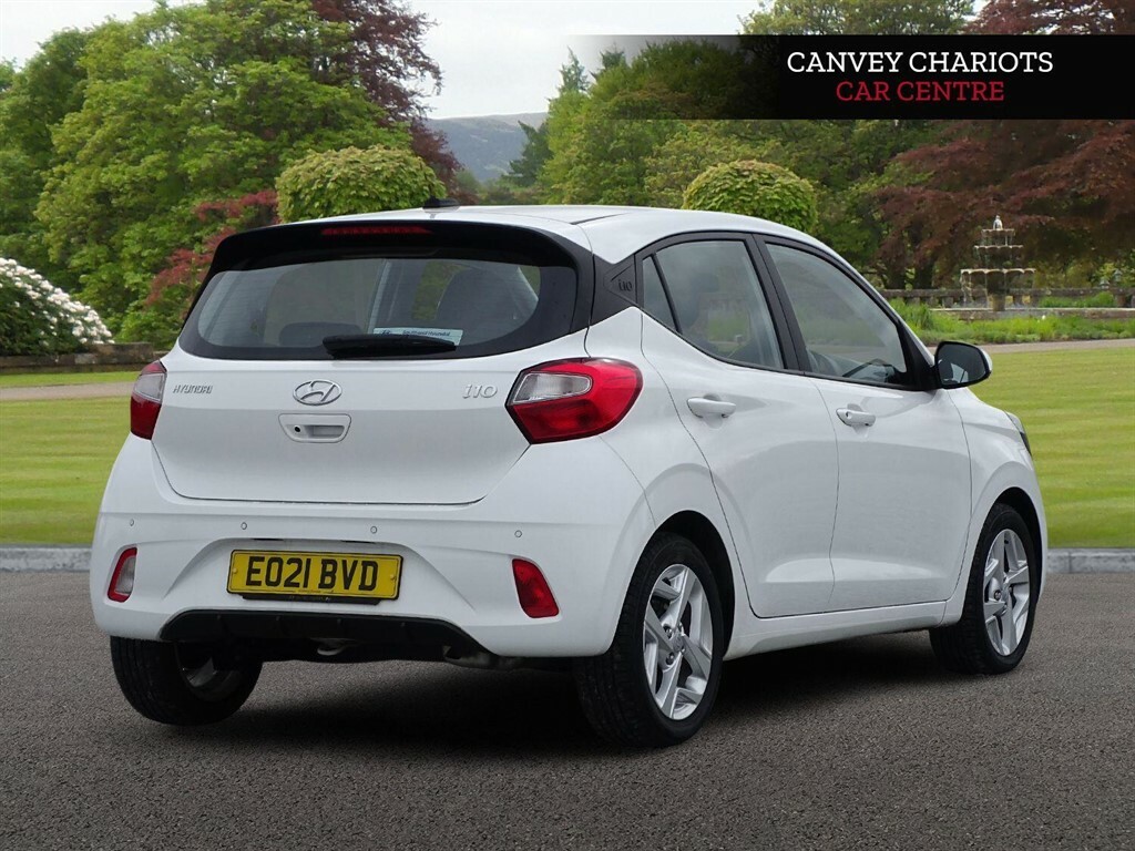 Hyundai I10 1.2 Se Connect Euro 6 Ss White #5