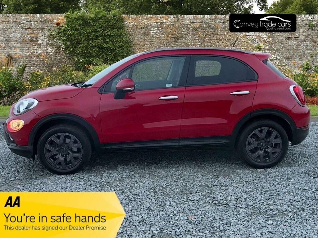 Fiat 500X Suv 1.6 Multijetii Cross Euro 6 Ss 201666 BT66KKH Red #3