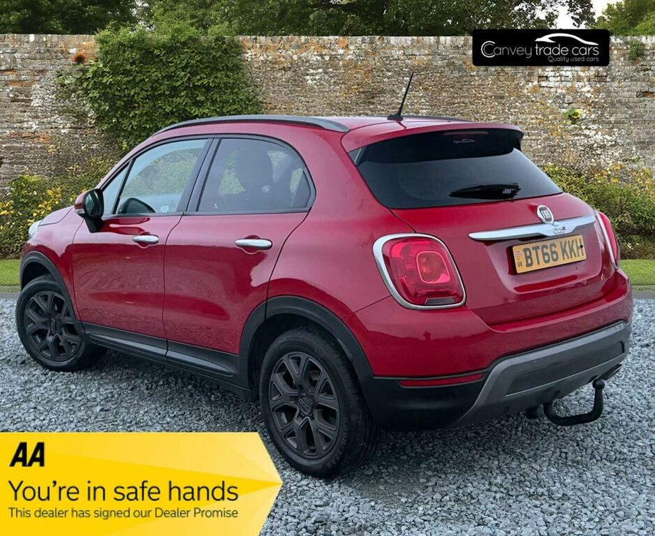 Fiat 500X Suv 1.6 Multijetii Cross Euro 6 Ss 201666 BT66KKH Red #2