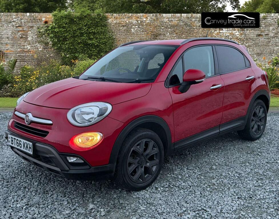 Fiat 500X Suv 1.6 Multijetii Cross Euro 6 Ss 201666 BT66KKH Red #5