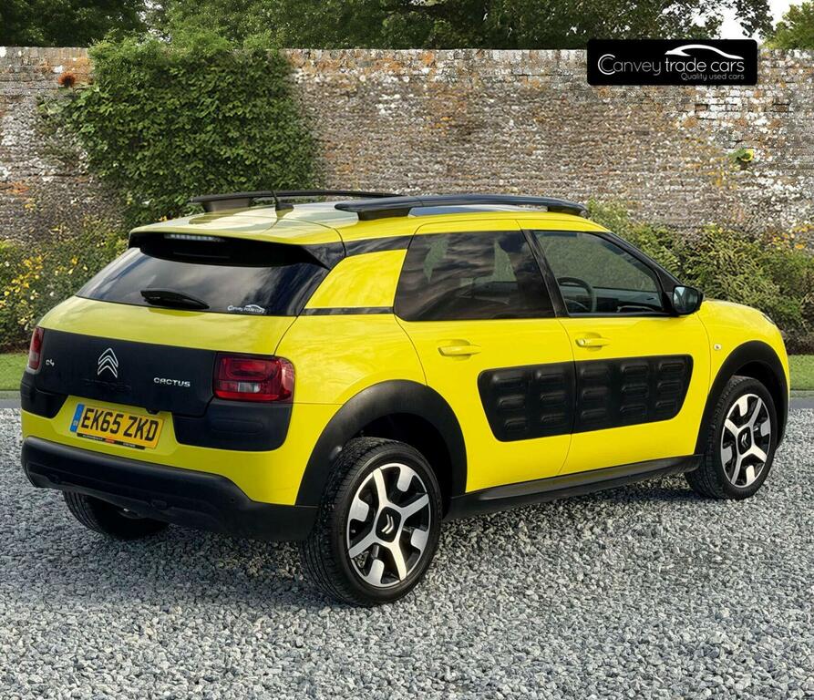 Citroen C4 Cactus Hatchback 1.2 Puretech Flair Etg5 Euro 6 Ss Yellow #6