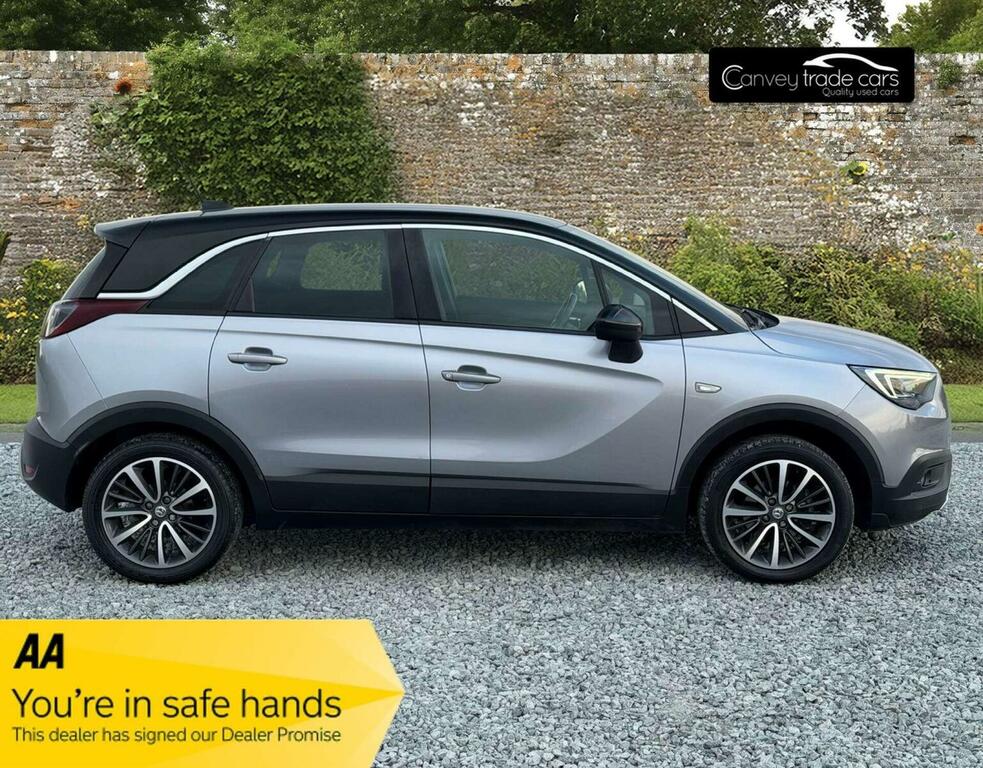 Vauxhall Crossland X Suv 1.2 Turbo Gpf Elite Euro 6 Ss 201969 FD69ZNY Grey #4