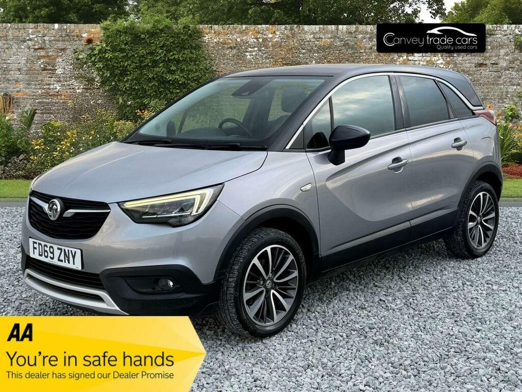 Vauxhall Crossland X Suv 1.2 Turbo Gpf Elite Euro 6 Ss 201969 FD69ZNY Grey #5