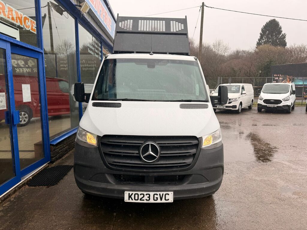 Mercedes-Benz Sprinter 2.1 314 Cdi Crew Cab Tipper Rwd White #2