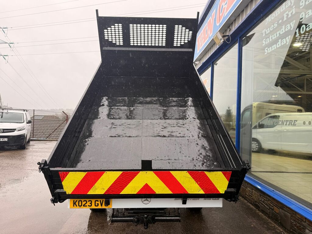 Mercedes-Benz Sprinter 2.1 314 Cdi Crew Cab Tipper Rwd White #3