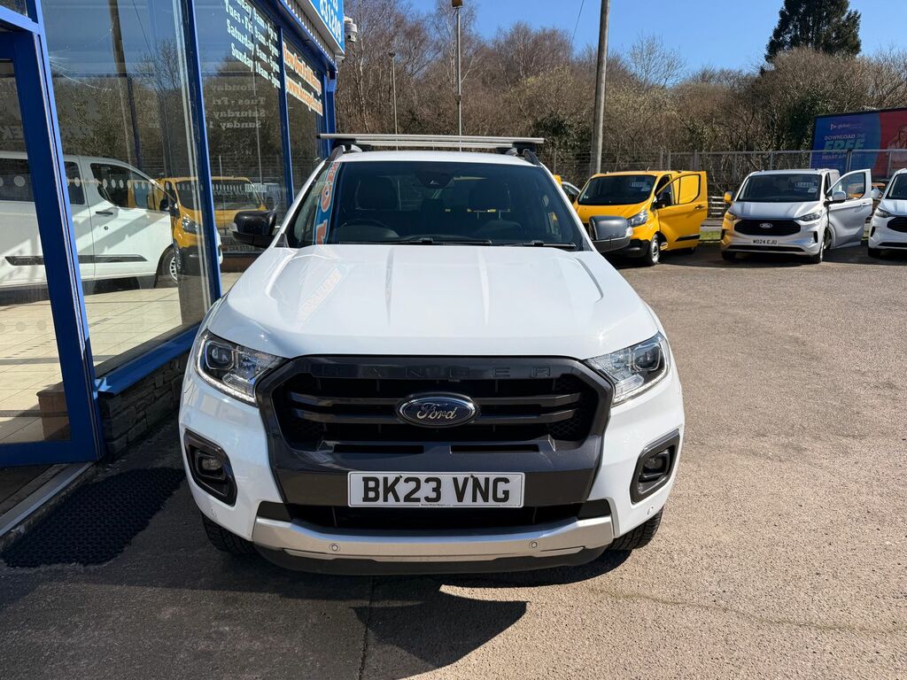 Ford Ranger 2.0 Ecoblue Wildtrak Pickup Double Cab BK23VNG White #2