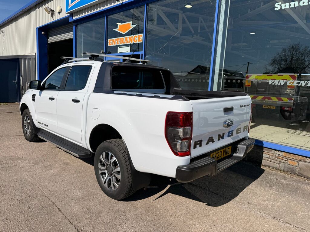 Ford Ranger 2.0 Ecoblue Wildtrak Pickup Double Cab BK23VNG White #4