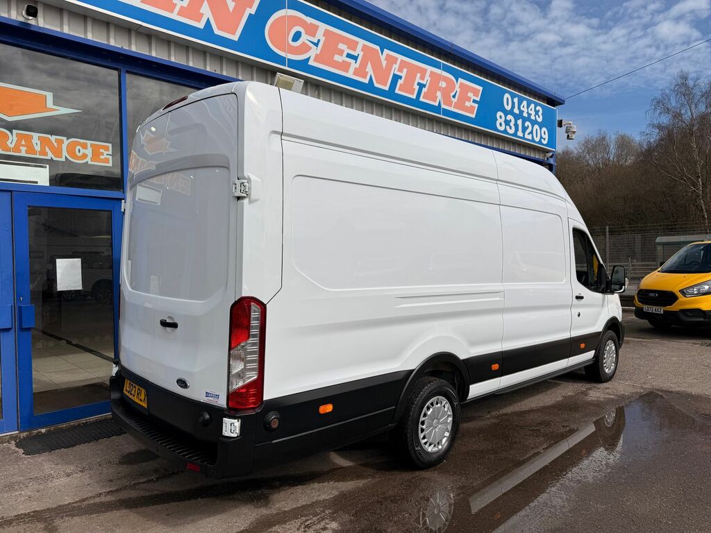 Ford Transit Custom Jumbo 2.0 350 Ecoblue Leader Panel Van LD23RLX White #6