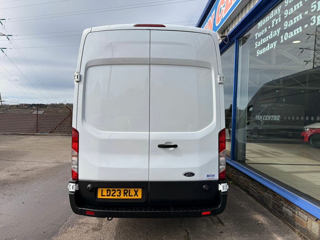 Ford Transit Custom Jumbo 2.0 350 Ecoblue Leader Panel Van LD23RLX White #5