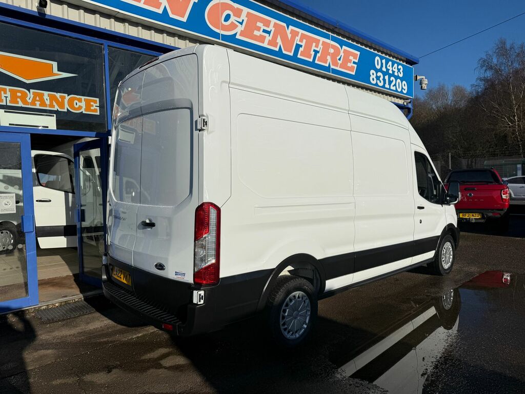 Ford Transit Custom 2.0 350 Ecoblue Leader Panel Van LA22VKT White #6