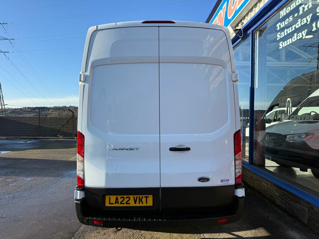 Ford Transit Custom 2.0 350 Ecoblue Leader Panel Van LA22VKT White #5