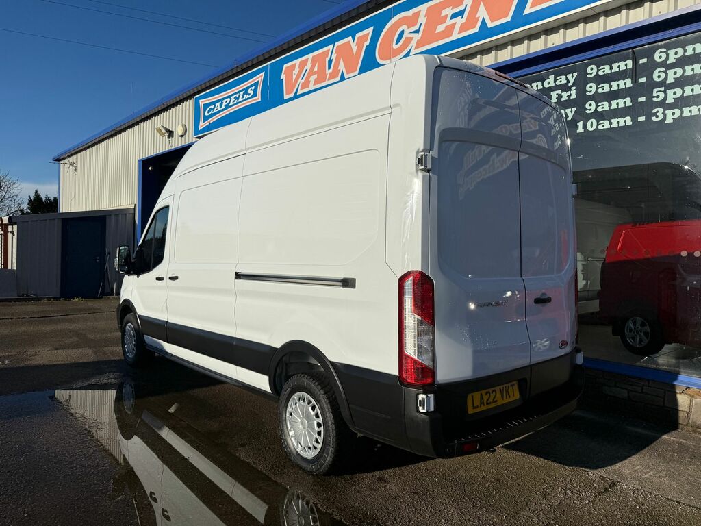 Ford Transit Custom 2.0 350 Ecoblue Leader Panel Van LA22VKT White #4