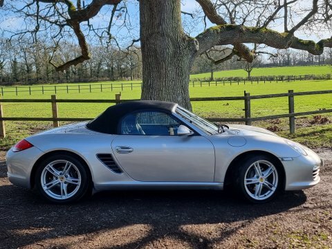 Porsche Boxster 24V Silver #5