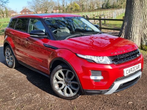 Land Rover Range Rover Evoque Sd4 Dynamic New SP13JRO Red #2