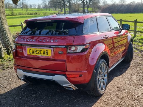 Land Rover Range Rover Evoque Sd4 Dynamic New SP13JRO Red #5