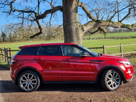 Land Rover Range Rover Evoque Sd4 Dynamic New SP13JRO Red #3