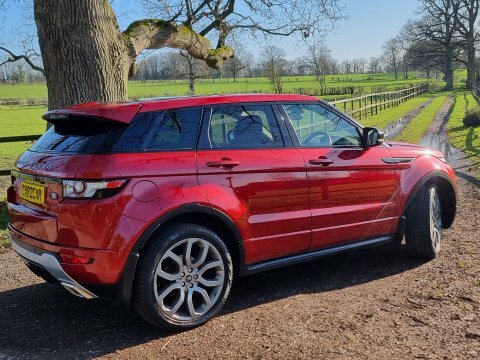 Land Rover Range Rover Evoque Sd4 Dynamic New SP13JRO Red #4