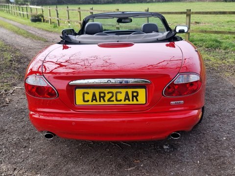 Jaguar XK8 Convertible Full Engine Red #6