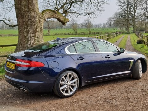 Jaguar XF D Portfolio GU15DDO Blue #4