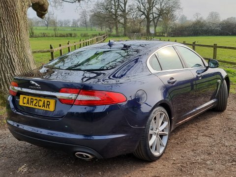 Jaguar XF D Portfolio GU15DDO Blue #5