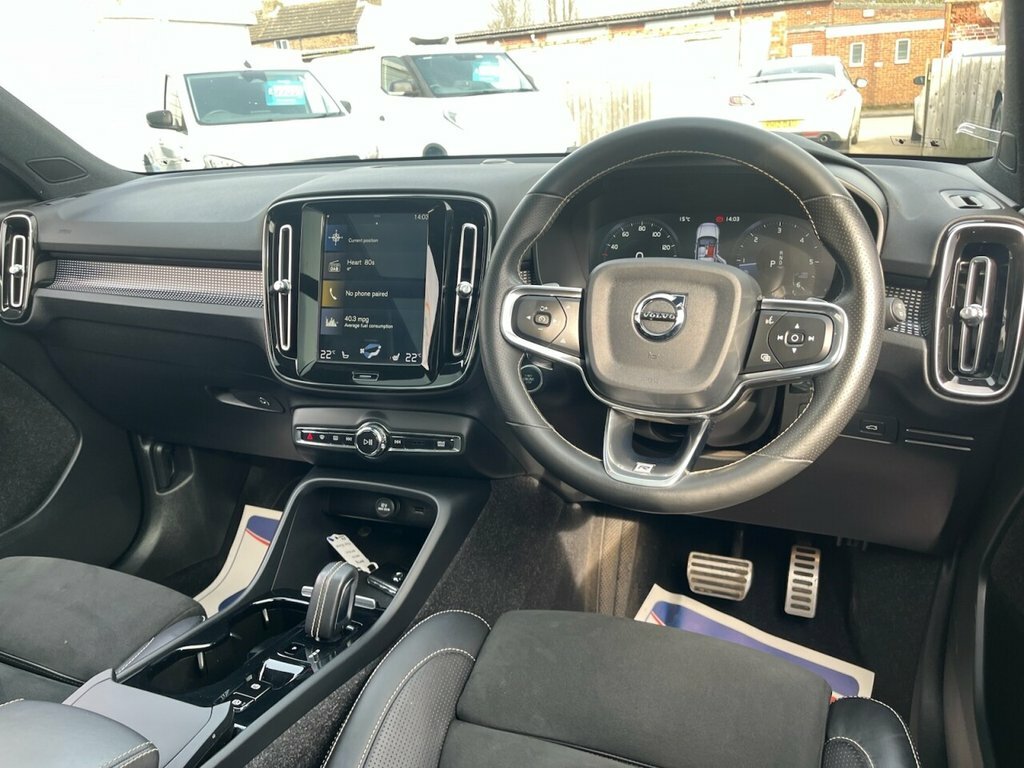 Volvo XC40 2L R-design Pro YN19FGS Black #6