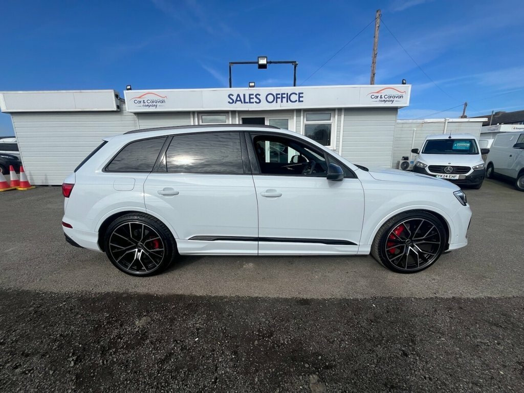 Audi SQ7 4L Black Edition BV75DYP White #5