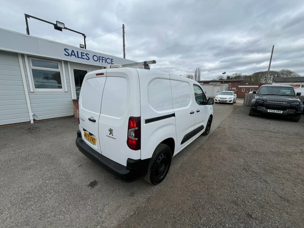 Peugeot Partner 1.5L Professional MA70XVO White #3