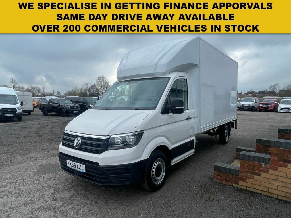 Volkswagen Crafter 2L Cr35 Tdi Cc L Startline YK69XZJ White #2