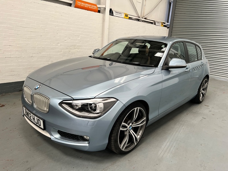 BMW 1 Series Auto Blue #3