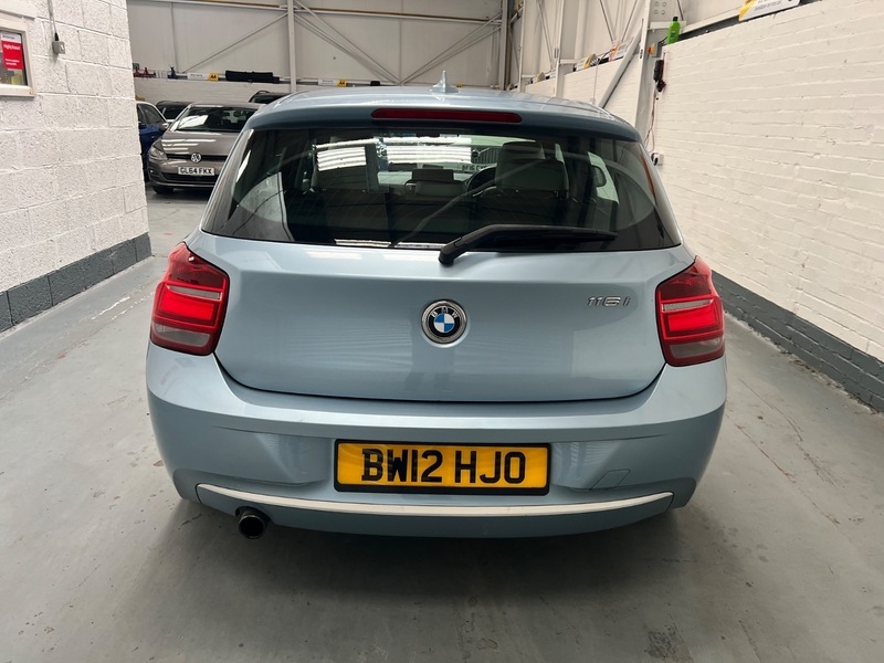BMW 1 Series Auto Blue #5
