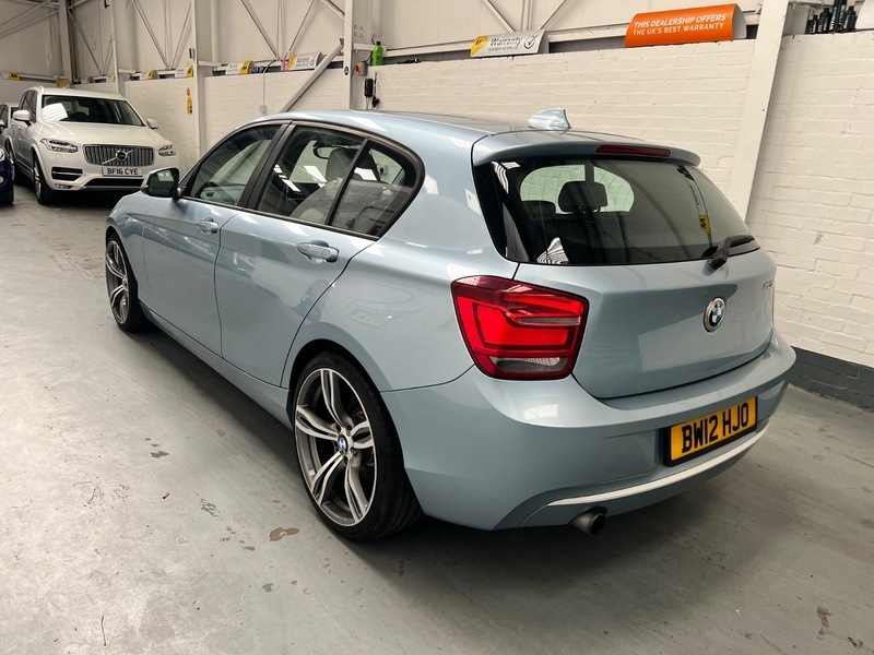BMW 1 Series Auto Blue #4