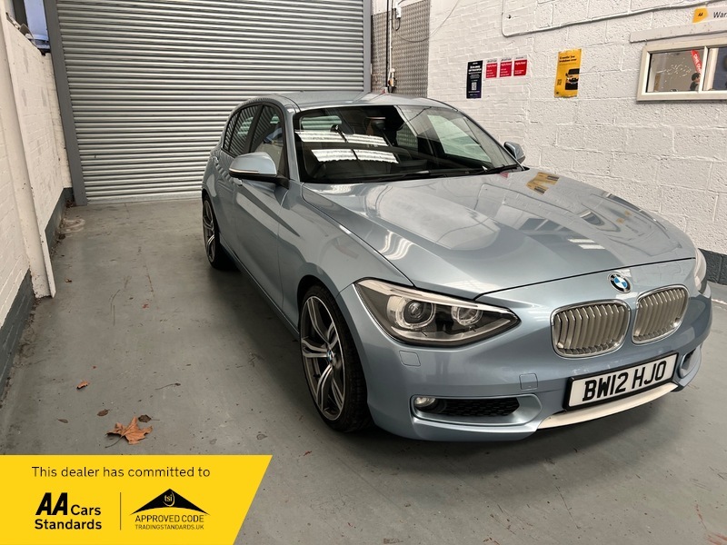 BMW 1 Series Auto Blue
