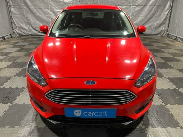 Ford Focus Ecoboost Zetec Edition Hatchback OY18UWF Red #2