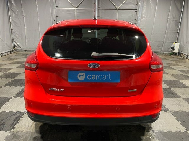 Ford Focus Ecoboost Zetec Edition Hatchback OY18UWF Red #6